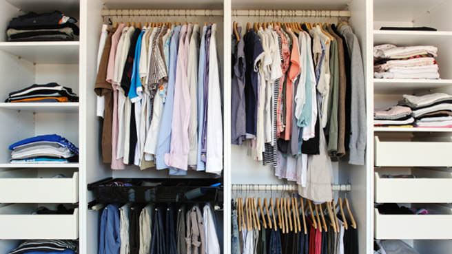 organized closet