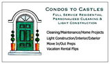 Condos to Castles Personalized Cleaning Service & More!